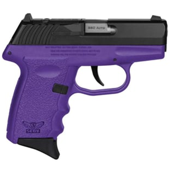 SCCY CPX-3 Purple 380 ACP 3.1" Barrel 10 Rounds Optics Ready - $223.99 ($9.99 S/H on Firearms) - $223.99