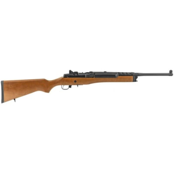 Ruger Mini-14 Ranch Hardwood 5.56 NATO / .223 Rem 18.5" Barrel 5-Rounds Scope Rings Included - $878.99 ($9.99 S/H on Firearms) - $878.99