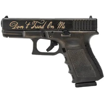 GLOCK 19 Gen 3 9mm Pistol Don't Tread On Me Cerakote - $649.99 - $649.99