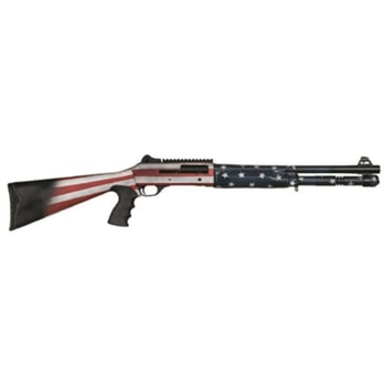 G-Force Tactical GF4 12 Ga 5 Rd 18.5" Shotgun USA Flag - $279.99 - $279.99