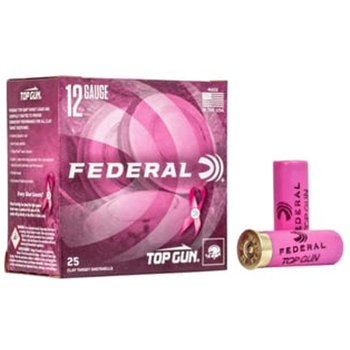Federal Top Gun Special Edition Pink 12 Gauge 2.75? 1 1/8 oz #8 Shotgun Ammo 25 Shells - $9.99 - $9.99