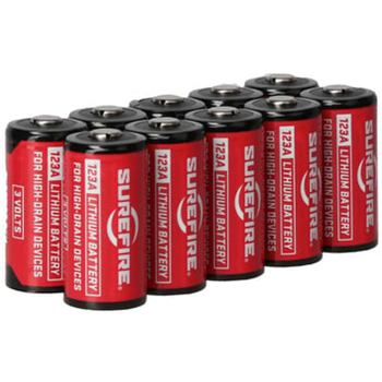 SureFire 123A Lithium Battery - Quantity of 10 - $15.99 - $15.99