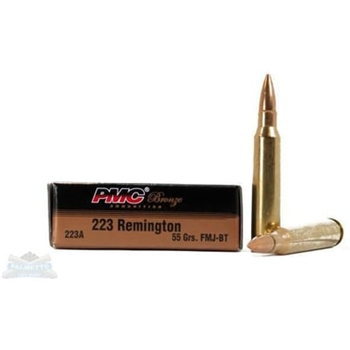 PMC Bronze 223 55GR FMJ Ammunition 20Rds - $9.99 - $9.99