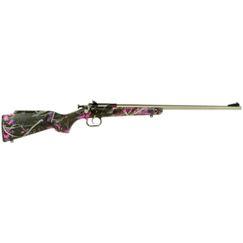 Crickett Youth G2 Muddy Girl/Stainless .22 LR 16.125" Barrel 1-Round - $162.78 - $162.78