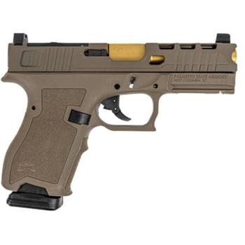 PSA Dagger Compact 9mm Pistol With SWR RMR Slide &amp; TiN Non-Threaded Barrel, FDE - $329.99 + Free Shipping - $329.99