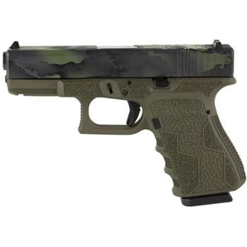 GLOCK G19 G3 9mm 4.02" 15rd Pistol Shark Coast Tactical Olive Drab Green Cerakote, Black Multi-Cam - $606.81 (Free S/H on Firearms) - $606.81