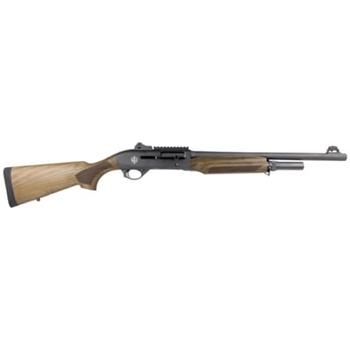 MILITARY ARMAMENT CORP MAC 2 Tactical 12 Gauge 3" 18.5" 4rd Semi-Auto Shotgun - Black / Wood - $366.27 - $366.27