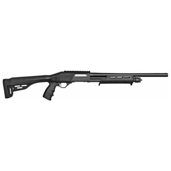 JTS X12PT Pump Action 12 Gauge Shotgun, Black - $129.99 - $129.99