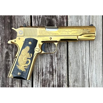 Colt 1911 El Presidente De Oro - $3508.99 - $3,508.99