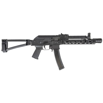 PSA AK-V 9mm MOE ALG With Soviet Arms 9.25" Booster Cut Rail and Gas Tube, and Triangle Side Folding Pistol, Black - $1099.99 + Free Shipping - $1,099.99