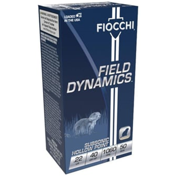 Fiocchi 22LR Sub-Sonic 40gr Ammo 50rds - $3.99 - $3.99