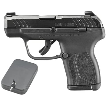 Ruger LCP MAX .380 ACP Micro Compact Pistol, w/ Lockbox, 2.8" Barrel, Black - $319.99 - $319.99