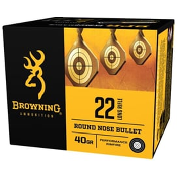 Browning BPR Performance 22 LR 36 Grain Round Nose 400 rounds - $31.80 w/code "ADMIN" (possible $25.44 after 20% back in OP Bucks) - Free S/H over $49 - $25.44
