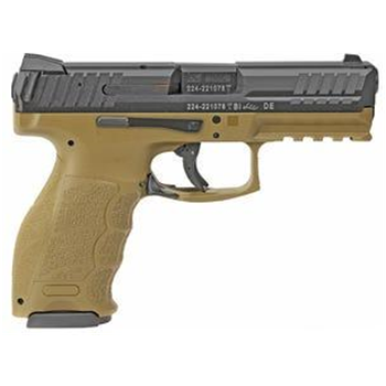 Heckler and Koch VP9 Flat Dark Earth 9mm 4.09" Barrel 10-Rounds - $502.99 ($9.99 S/H on Firearms / $12.99 Flat Rate S/H on ammo) - $502.99