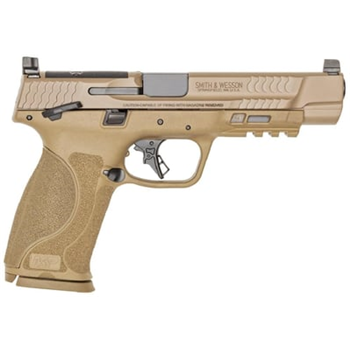 Smith and Wesson M&amp;P9 M2.0 Optics Ready Full Size Flat Dark Earth 9mm 5" Barrel 17-Rounds TS - $529.99 ($9.99 S/H on Firearms / $12.99 Flat Rate S/H on ammo) - $529.99