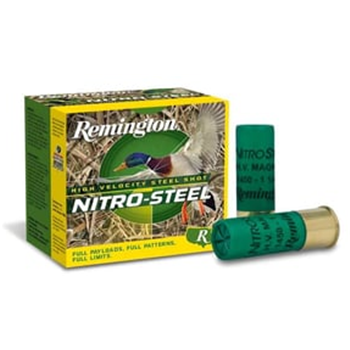 Remington Nitro-Steel 12 Ga 3" #3 1.25oz Shotgun Ammo - 25 shells - 20800 - $24.99 ($8.99 Flat Rate Shipping) - $24.99