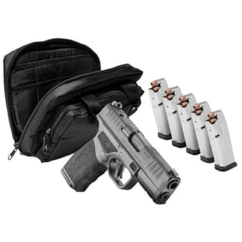Springfield Hellcat Pro OSP 9mm 3.7" 4-15Rd &amp; 1-17Rd Black Night Sights Range Bag GEAR UP - $519.99 - $519.99
