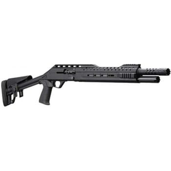 Panzer Arms EG240 12 Gauge Tactical Shotgun 18.5" SA, Black - $319.99 - $319.99