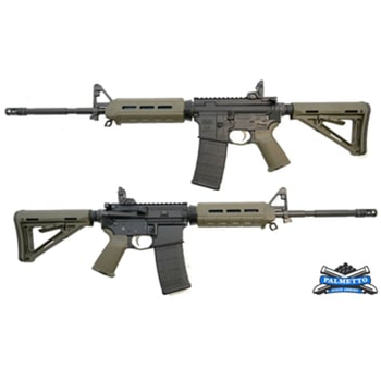 PSA PA-15 16" Nitride M4 Carbine 5.56 MOE EPT AR-15 Rifle, OD Green - $519.99 + Free Shipping - $519.99