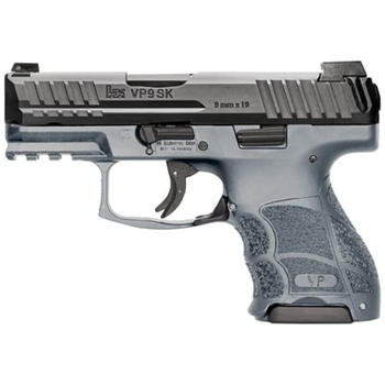 Heckler and Koch VP9SK Gray 9mm 3.39" Barrel 15-Rounds - $579.99 ($9.99 S/H on Firearms / $12.99 Flat Rate S/H on ammo) - $579.99