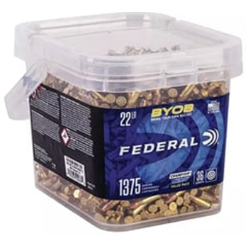 Federal Premium BYOB .22 Long Rifle 36 Grain Copper Plated Hollow Point 1375 Rounds - $95.59 w/code "ADMIN" + Free S/H (possible $76.47 after 20% back in OP Bucks) - $76.47