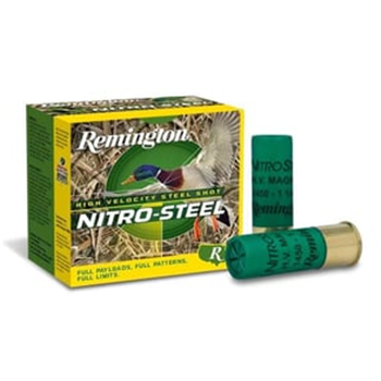 Remington Nitro-Steel 12 Ga 3" #3 1.25oz Shotgun Ammo - 25 shells - 20800 - $24.99 ($8.99 Flat Rate Shipping) - $24.99