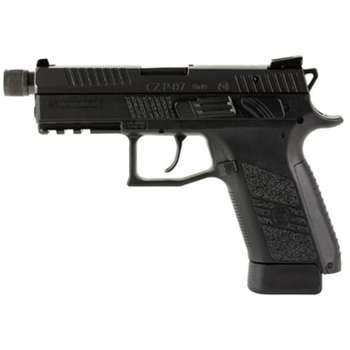CZ P-07 9mm 4.36" 17rd Suppressor-Ready Pistol, Black - 89289 - $429.99 - $429.99
