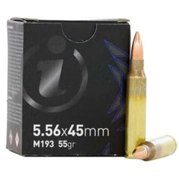 Igman 5.56 55gr M193 FMJ Ammo 20 round box - $10.99 (Free S/H over $175) - $10.99