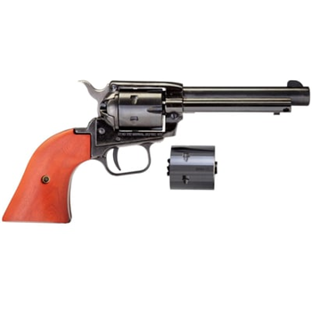 HERITAGE MANUFACTURING Rough Rider 22 LR - 22 WMR 4.8in Black 6rd - $158.72 (Free S/H on Firearms) - $158.72