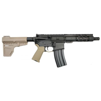PSA AR-15 Pistol 5.56 7.5" 1/7 Nitride M-Lok MOE Shockwave, FDE - $499.99 + Free Shipping - $499.99