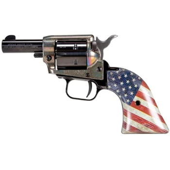 HERITAGE MANUFACTURING Barkeep 22LR 2" Blued 6rd US Flag Grip - $151.77 (Free S/H on Firearms) - $151.77