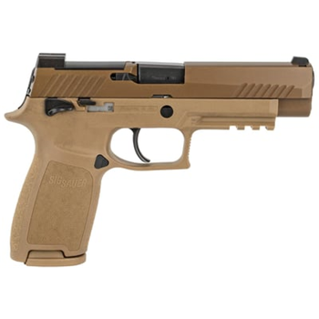 Sig Sauer P320 M17 Coyote Tan 9mm 4.7" Barrel 21-Rounds Siglite Night Sights - $649.99 ($9.99 S/H on Firearms / $12.99 Flat Rate S/H on ammo) - $649.99