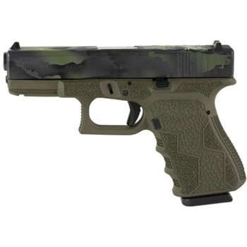 GLOCK G19 G3 9mm 4.02" 15rd Pistol Shark Coast Tactical Olive Drab Green Cerakote, Black Multi-Cam - $606.81 (Free S/H on Firearms) - $606.81