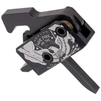 Rise Armament RA-140 Super Sporting Trigger - Live Free or Die - Flat - $129.99 - $129.99