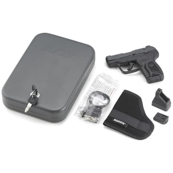 Ruger LCP MAX .380 ACP Micro Compact Pistol, w/ Lockbox, 2.8" Barrel, Black - $299.99 - $299.99
