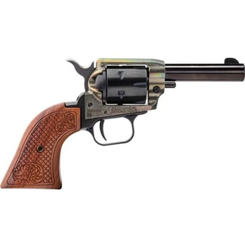 Heritage Barkeep 22LR 3" 6rd Revolver Case Hardened Custom Scroll Wood Grips - $99.99 (Free S/H on Firearms) - $99.99
