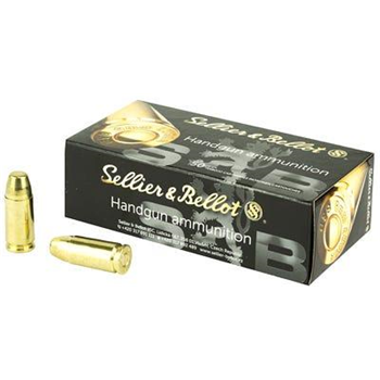 Sellier and Bellot Subsonic FMJ 150 Grain 9mm 50 Rounds - $15.19 ($9.99 S/H on Firearms / $12.99 Flat Rate S/H on ammo) - $15.19