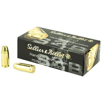 Sellier and Bellot Subsonic FMJ 150 Grain 9mm 50 Rounds - $15.19 ($9.99 S/H on Firearms / $12.99 Flat Rate S/H on ammo) - $15.19