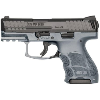 Heckler and Koch VP9SK Gray / Black 9mm 3.39-inch 10Rds - $549.99 ($9.99 S/H on Firearms / $12.99 Flat Rate S/H on ammo) - $549.99