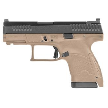 CZ P-10 S Flat Dark Earth 9mm 3.5" Barrel 12-Rounds - $352.99 ($9.99 S/H on Firearms / $12.99 Flat Rate S/H on ammo) - $352.99