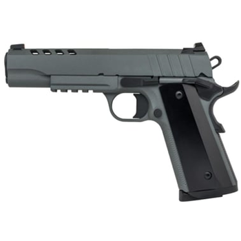 Tisas 1911 Night Stalker .45 ACP 5" 8rd, Platinum Grey - 10100512 - $529.99 - $529.99