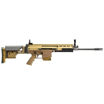 FN SCAR 17s DMR 16.25" 10rd 6.5 Creedmoor Rifle, FDE - $2999.99 - $2,999.99