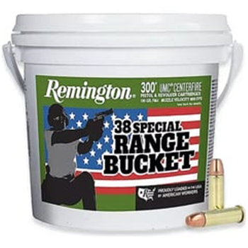 Remington UMC Handgun .38 Special 130 Grain Full Metal Jacket Centerfire Pistol Ammo, 300 Rounds, 23669 - $135.19 (Free S/H over $49 + Get 2% back from your order in OP Bucks) - $135.19