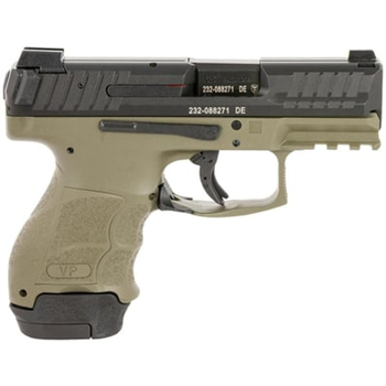 H&amp;K VP9SK Green 9mm 3.39" Barrel 15-Rounds Manual Safety - $499.99 + 4 Free Magazines ($9.99 S/H on Firearms / $12.99 Flat Rate S/H on ammo) - $499.99