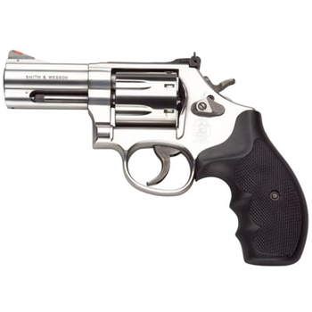 Smith &amp; Wesson S&amp;W Model 686, Double Action, Medium Frame, 357 Magnum, 3" Barrel, Stainless Frame, Stainless Finish, Rubber Grips 164300 - $712.99 - $712.99