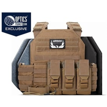 AR500 Armor Testudo Lite Plate Carrier Bundle, Coyote/Black - $284 (Free S/H over $49 + Get 2% back from your order in OP Bucks) - $284.00