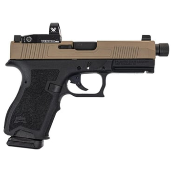 PSA Dagger Compact 9mm Pistol With Extreme Carry Cut Doctor Slide, Threaded Barrel, &amp; Vortex Venom 3MOA Red Dot, 2-Tone Flat Dark Earth - $429.99 - $429.99