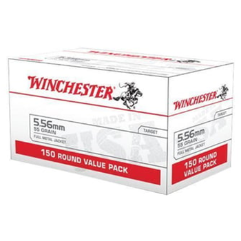 Winchester 5.56 Ammo 55 Gr FMJ 150rds - $99.99 - $99.99