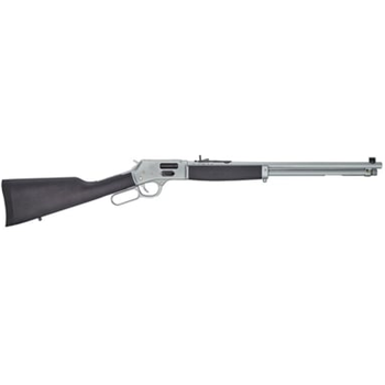 HENRY Side Gate 44Mag/44Spl All Weather 20" Chrome 10+1 - $1002.99 (Free S/H on Firearms) - $1,002.99