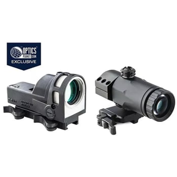 Meprolight M21 Day/Night 1x30mm Self Illuminated Reflex Sight, Triangle Reticle w/MX3F Bundle - $607.99 - $607.99